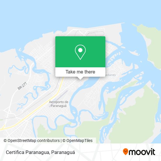 Certifica Paranagua map