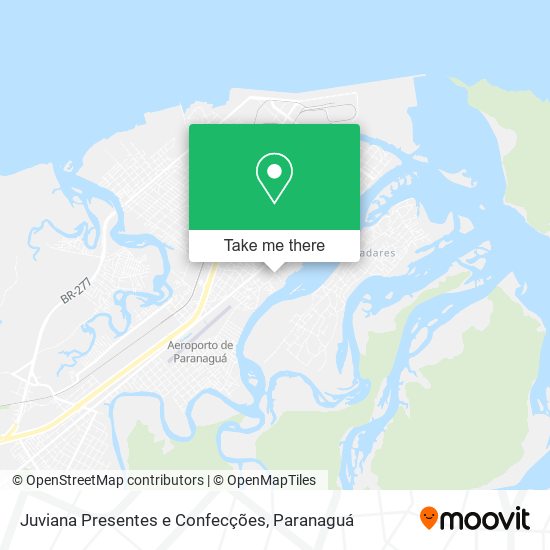 Juviana Presentes e Confecções map