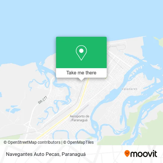 Navegantes Auto Pecas map