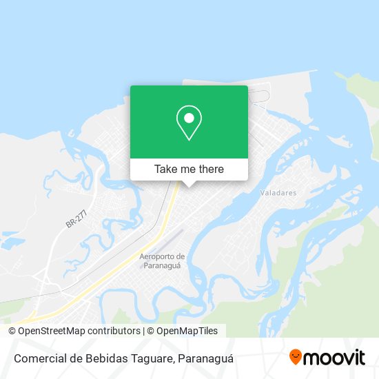 Comercial de Bebidas Taguare map