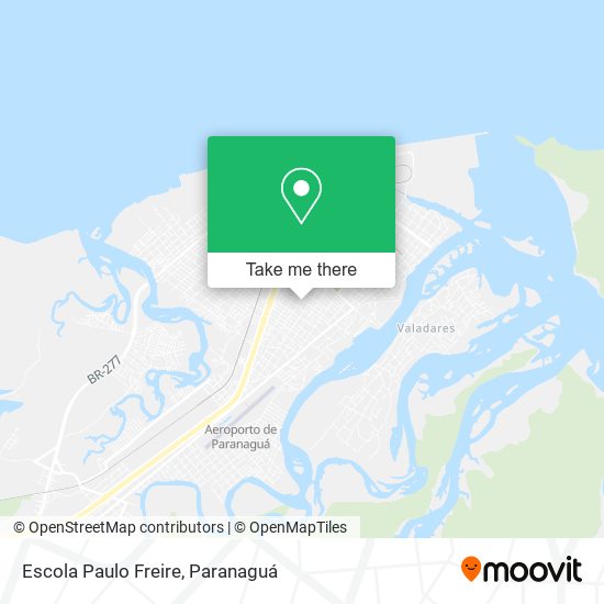 Escola Paulo Freire map