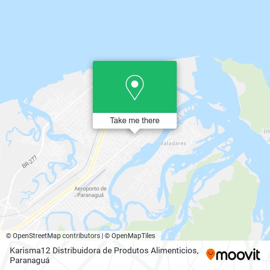 Karisma12 Distribuidora de Produtos Alimenticios map