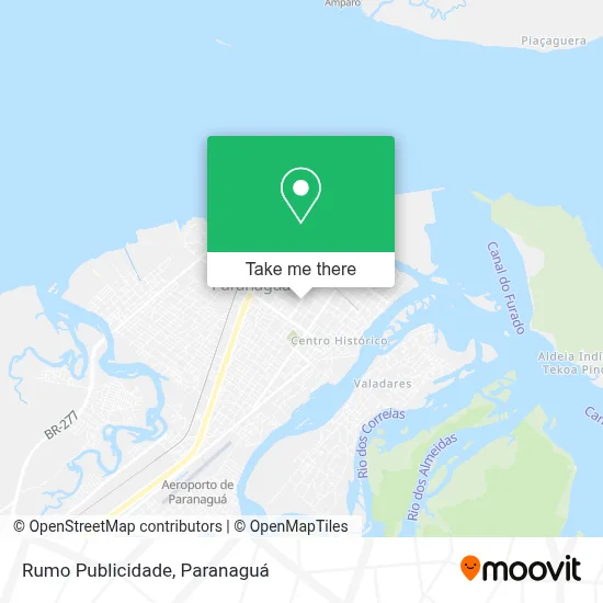 Rumo Publicidade map