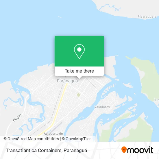 Transatlantica Containers map