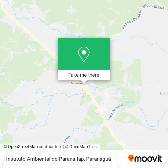 Instituto Ambiental do Paraná-Iap map