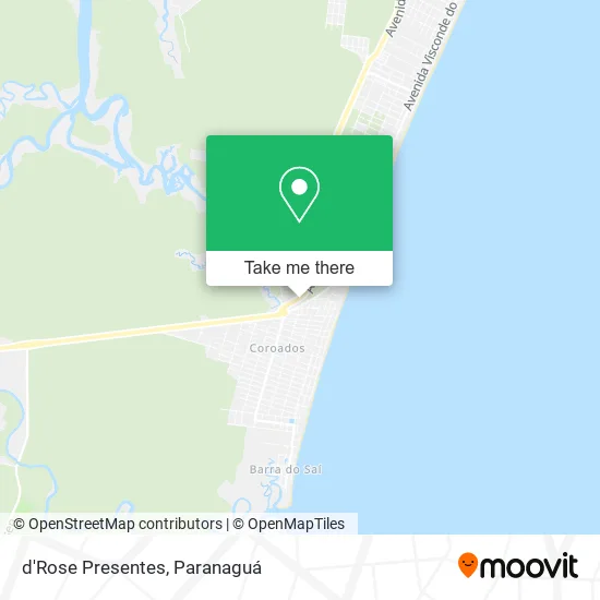 d'Rose Presentes map