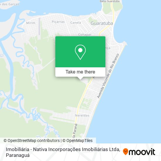 Imobiliária - Nativa Incorporações Imobiliárias Ltda map
