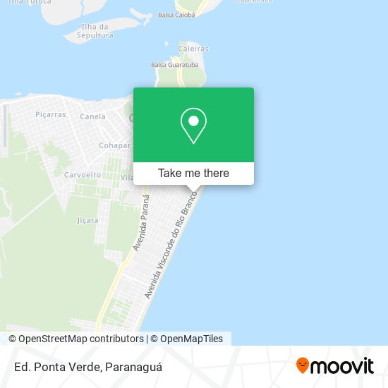 Ed. Ponta Verde map