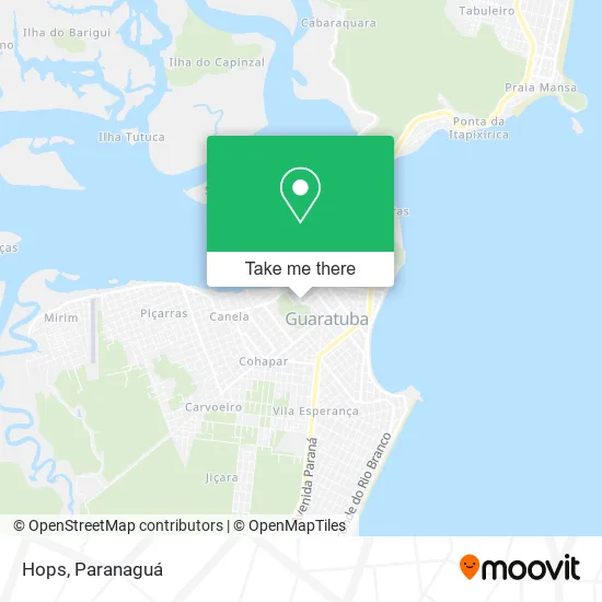 Hops map