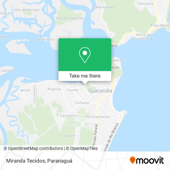 Miranda Tecidos map