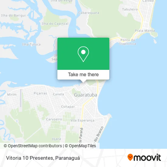 Vitoria 10 Presentes map