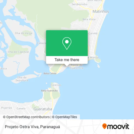 Projeto Ostra Viva map