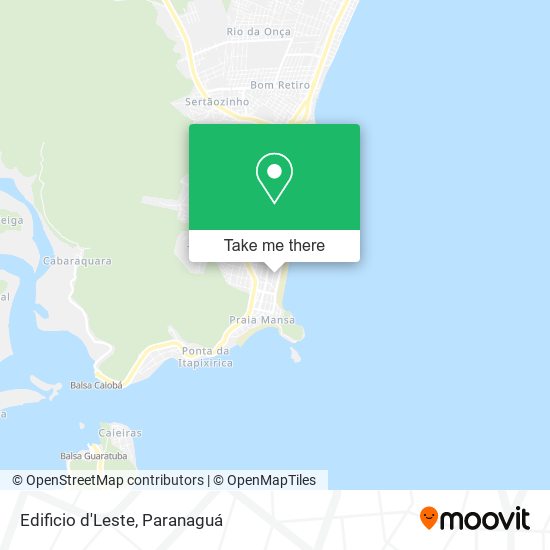Edificio d'Leste map