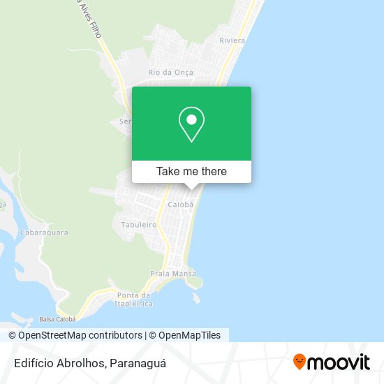 Edifício Abrolhos map