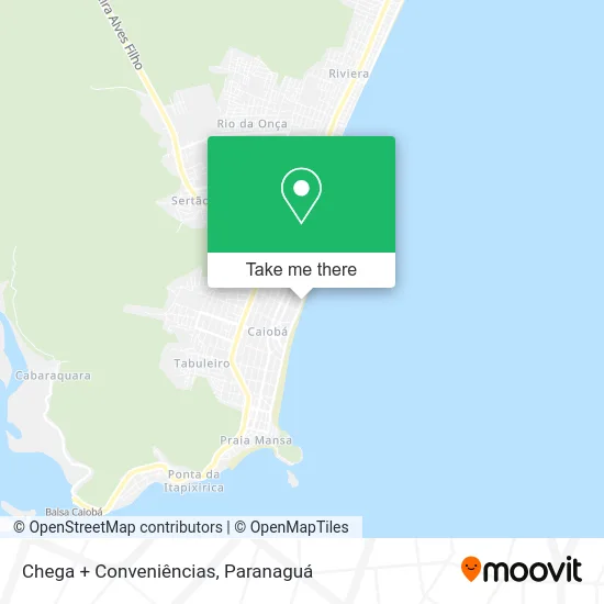 Chega + Conveniências map