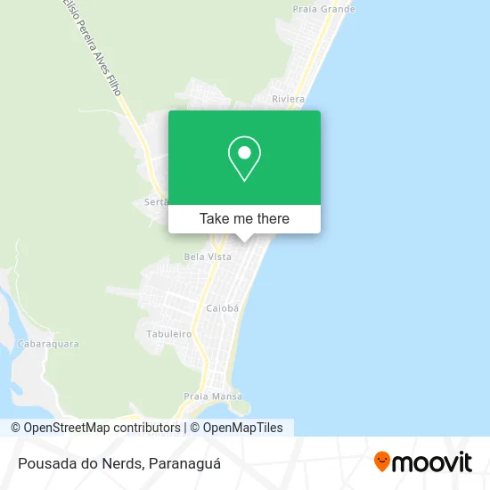 Pousada do Nerds map