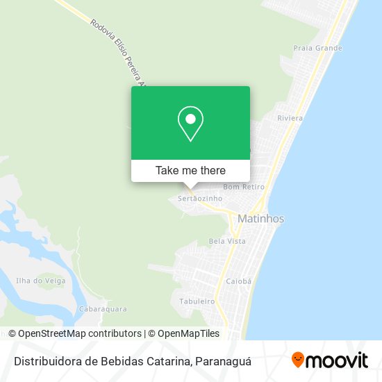 Distribuidora de Bebidas Catarina map