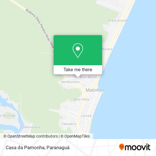 Casa da Pamonha map