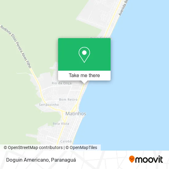 Doguin Americano map