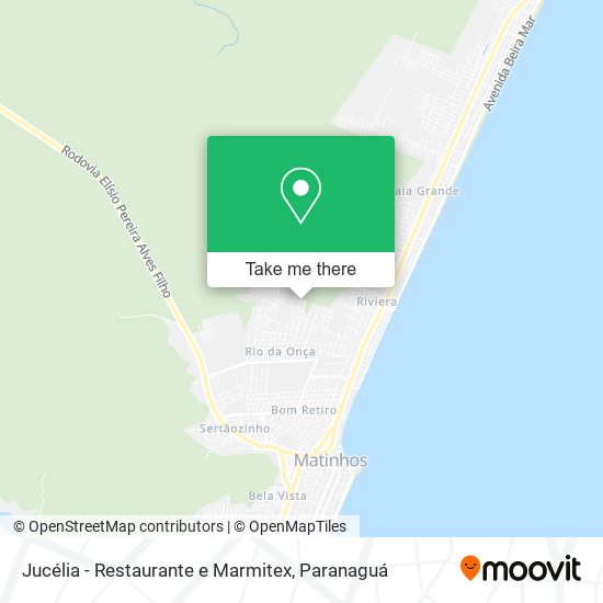 Jucélia - Restaurante e Marmitex map