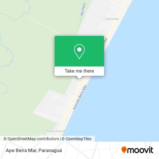 Ape Beira Mar map