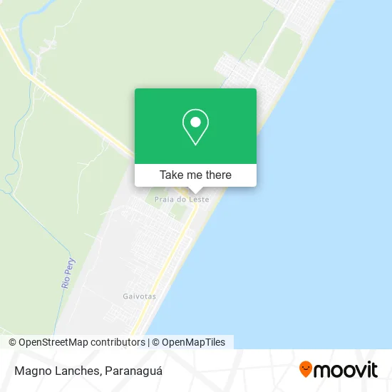 Magno Lanches map