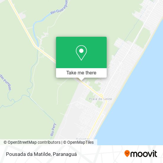 Pousada da Matilde map