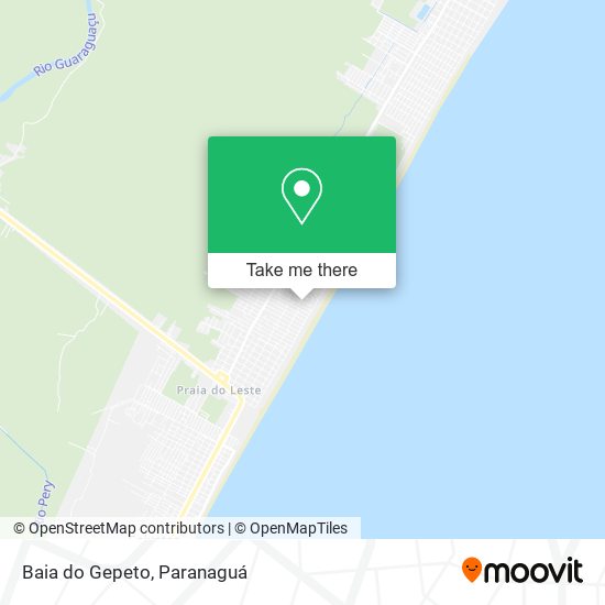 Baia do Gepeto map