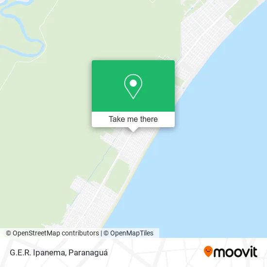 G.E.R. Ipanema map