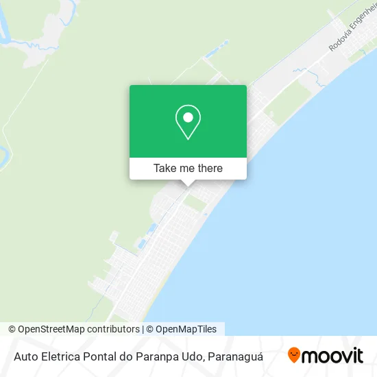 Auto Eletrica Pontal do Paranpa Udo map