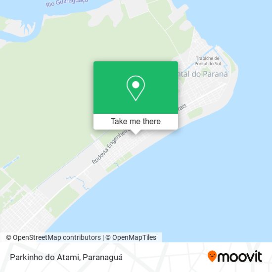 Parkinho do Atami map