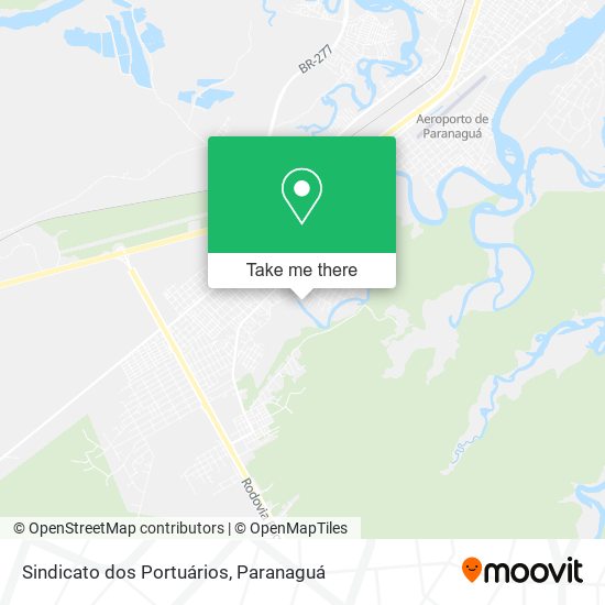 Sindicato dos Portuários map