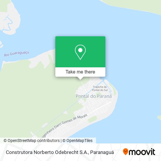 Construtora Norberto Odebrecht S.A. map