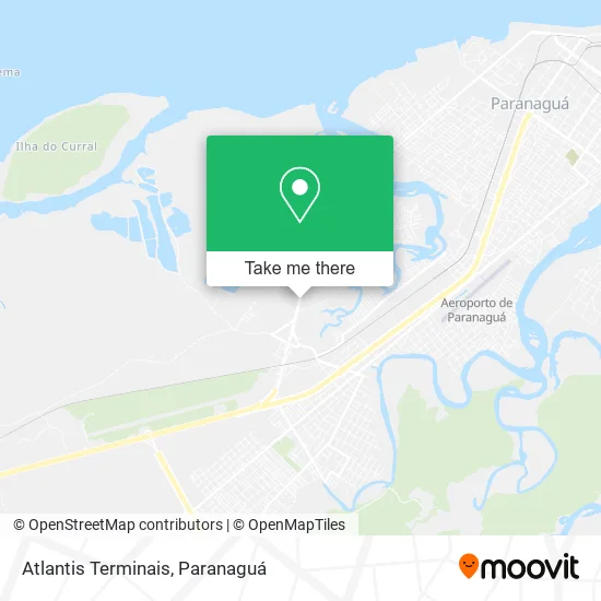 Atlantis Terminais map