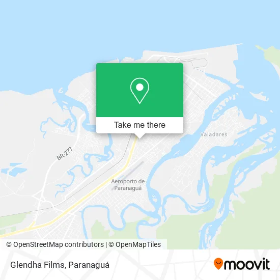 Glendha Films map