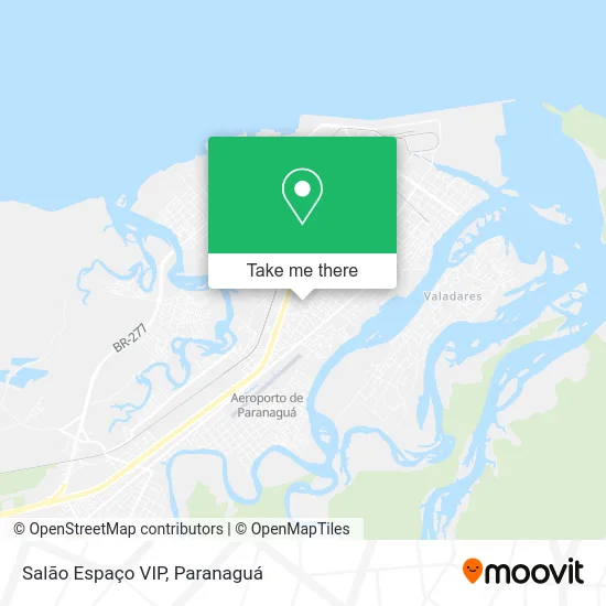 Salão Espaço VIP map