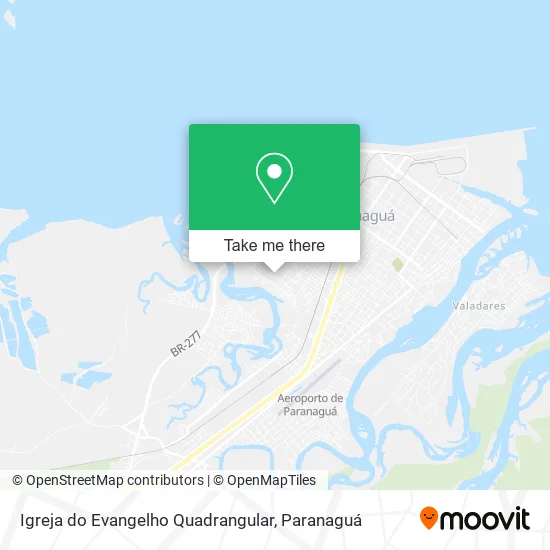 Igreja do Evangelho Quadrangular map