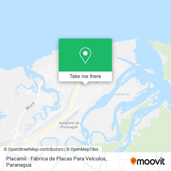 Placamil - Fábrica de Placas Para Veículos map