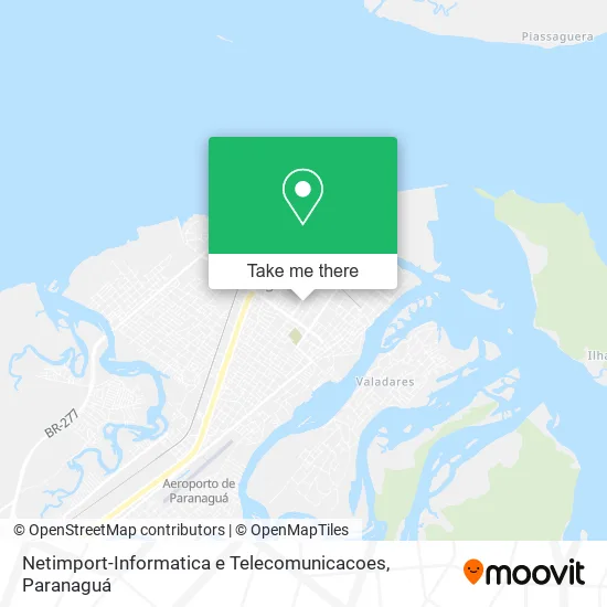 Netimport-Informatica e Telecomunicacoes map
