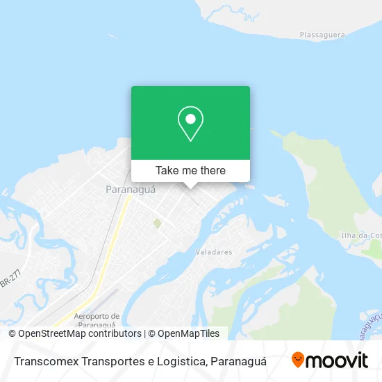 Transcomex Transportes e Logistica map