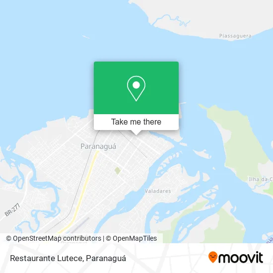 Restaurante Lutece map