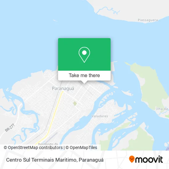 Centro Sul Terminais Maritimo map