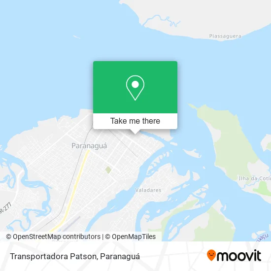 Transportadora Patson map