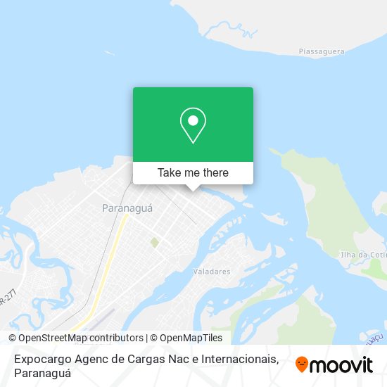 Expocargo Agenc de Cargas Nac e Internacionais map