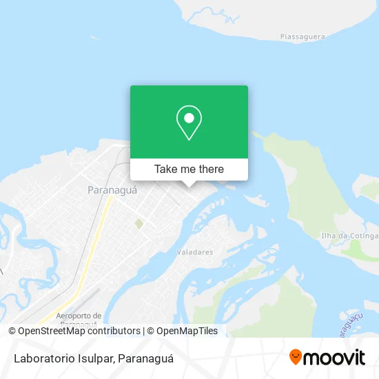 Laboratorio Isulpar map