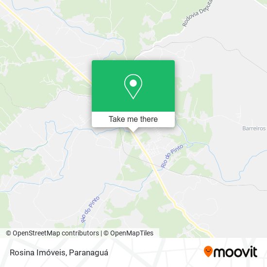 Rosina Imóveis map