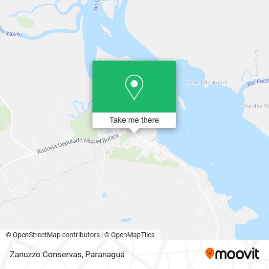 Zanuzzo Conservas map