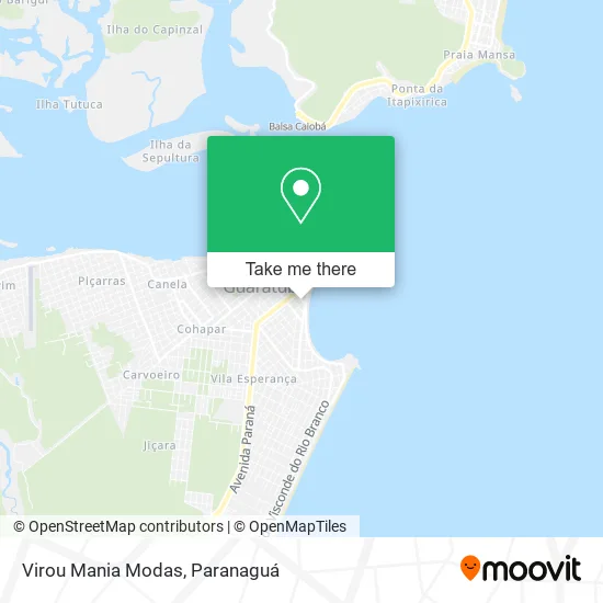 Virou Mania Modas map