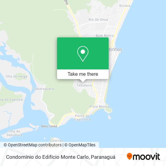 Condomínio do Edifício Monte Carlo map