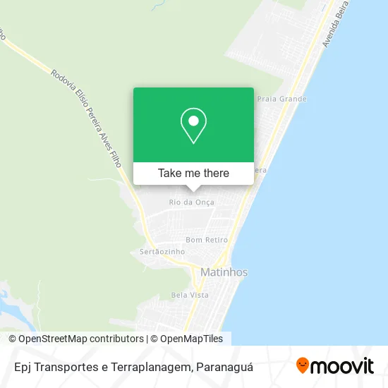 Epj Transportes e Terraplanagem map